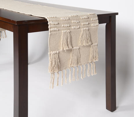 Handwoven Cotton Table runner