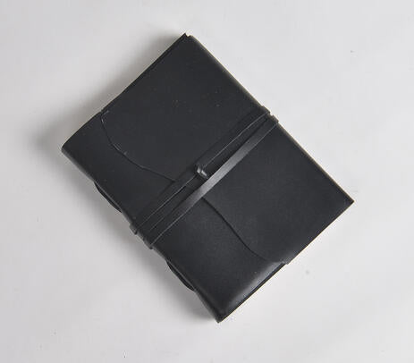 Hand Cut & Bound Leather Diary