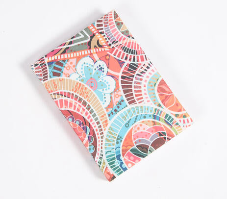 Hand Bound Repurposed Fabric Diary IB